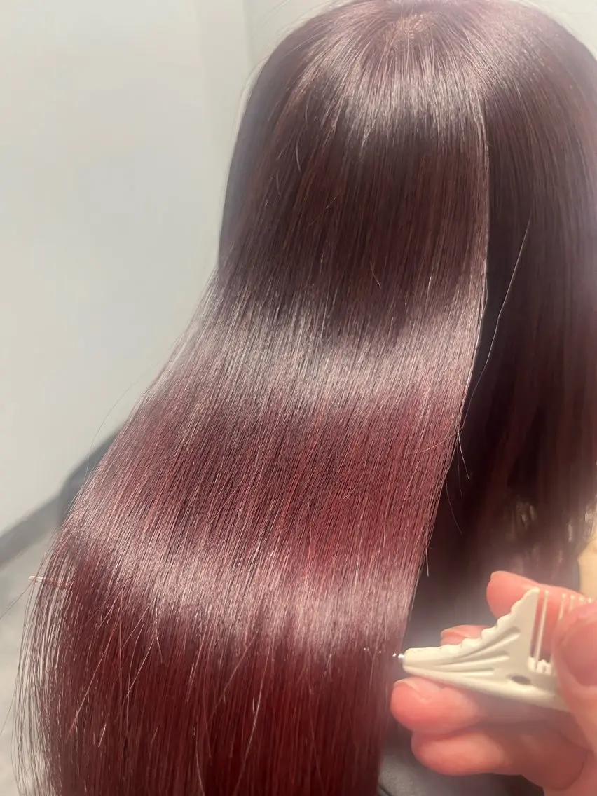 ミディアム カット ヘアカラー トリートメント 仙台/艶髪/ レイヤー/ゆうか♡のヘアスタイル