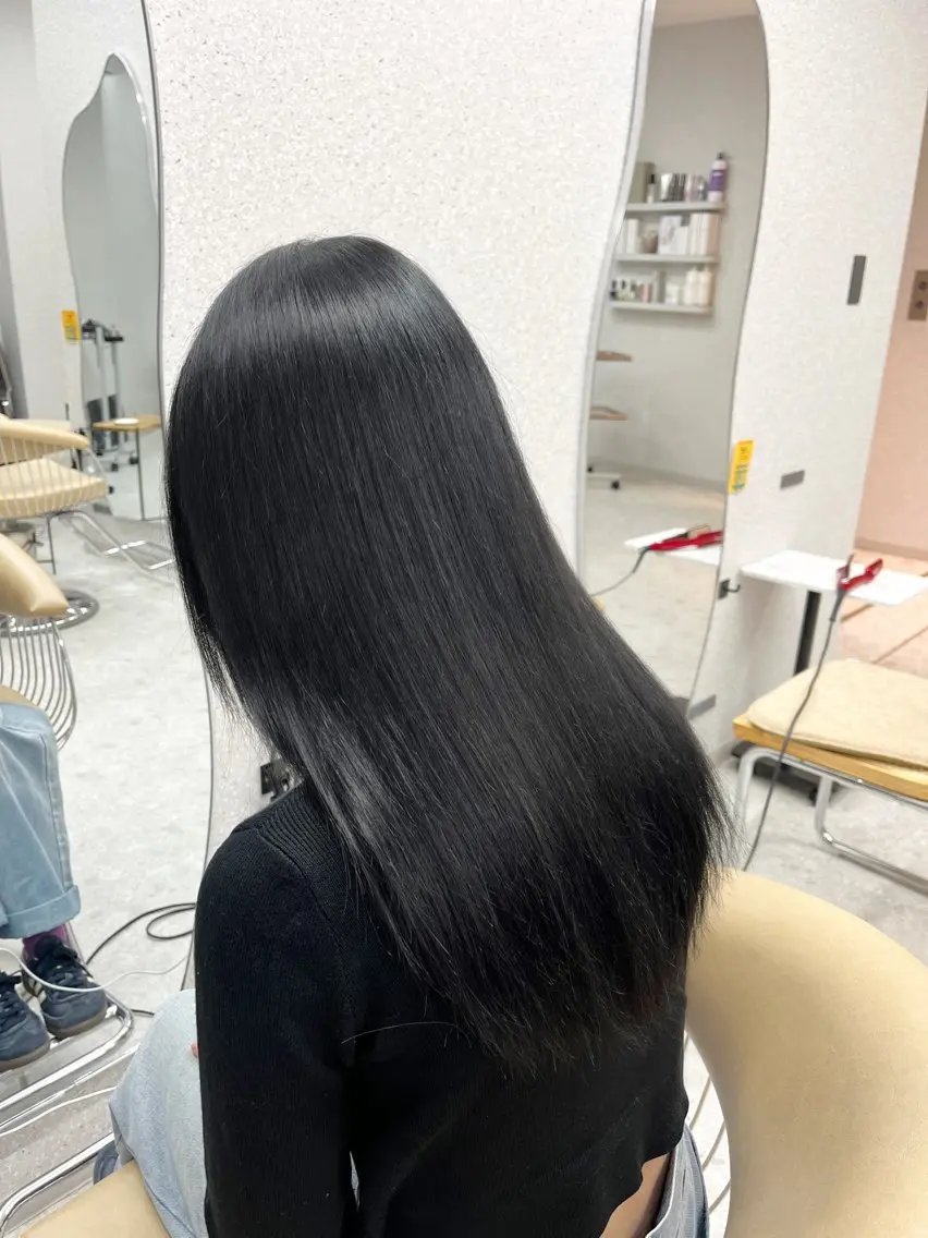 ロング カラー ブリーチ 透明感カラー ブリーチなしカラー ヘアカラー 透明感カラー¦ まなみ🎀💞のヘアスタイル