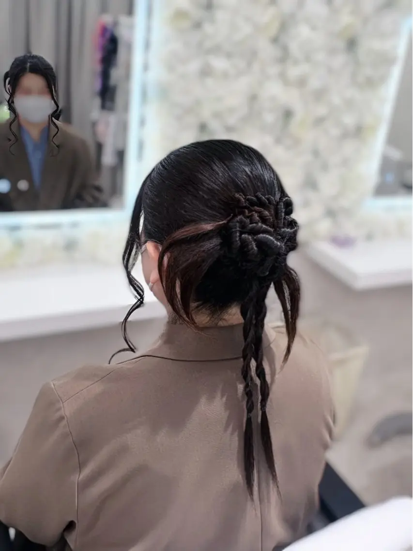 ヘアアレンジ ヘアセット ベルグロー原宿 🦋ꜱᴀᴋᴜʀᴀのヘアスタイル