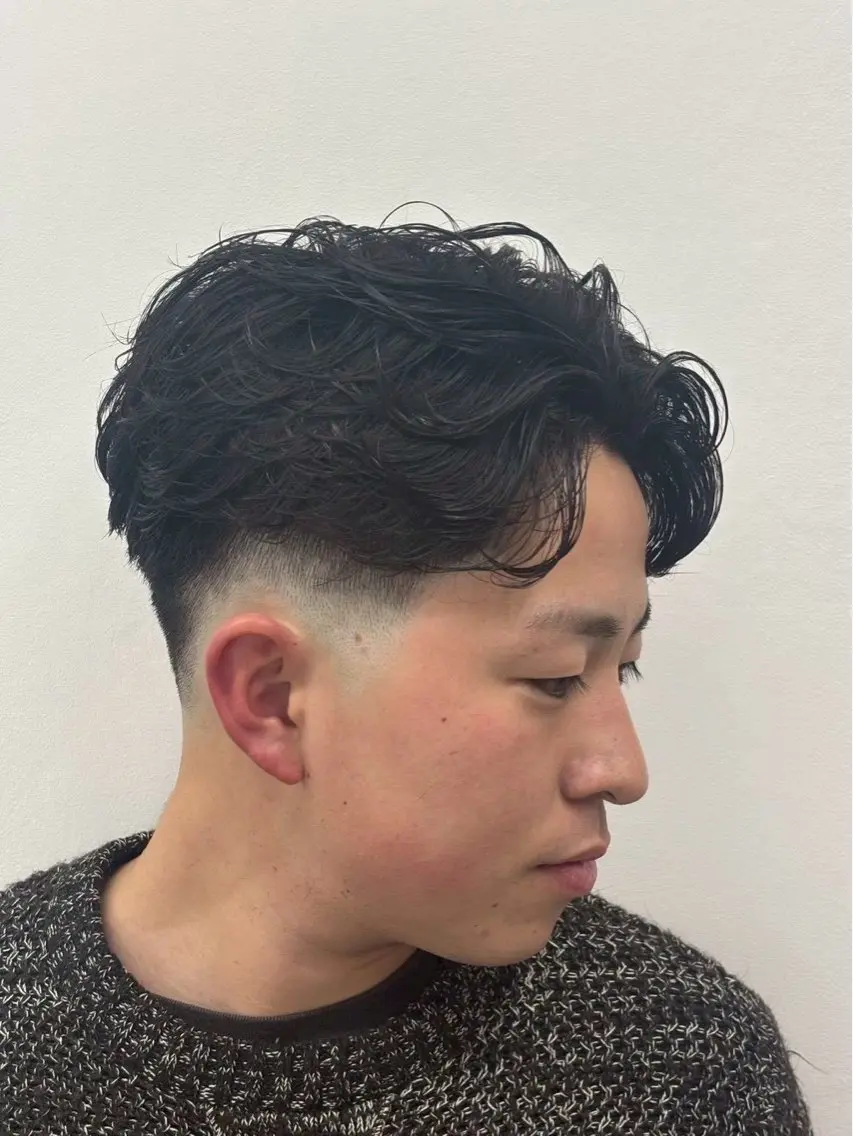 ミディアム 神山 輝利佑のヘアスタイル