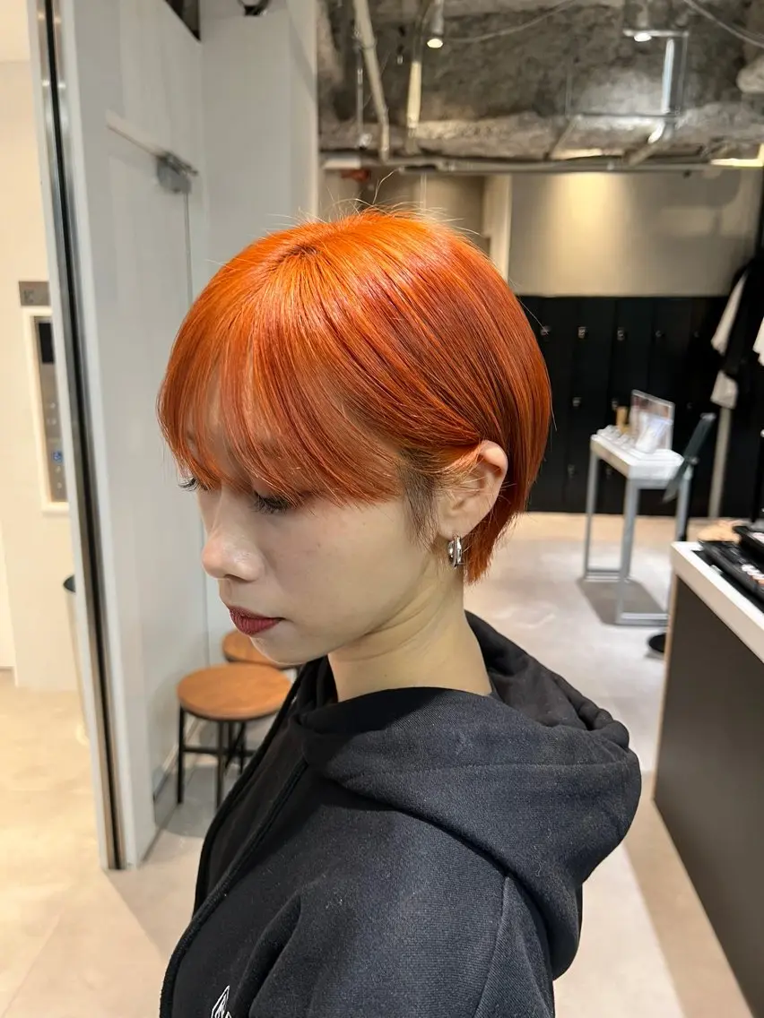 ショート 久保 嗣温のヘアスタイル