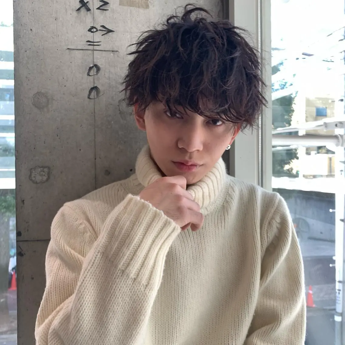 🟢ミニモ2回目🟢メンズカット＋パーマ　10​〜​20代応援クーポン📣📣の写真