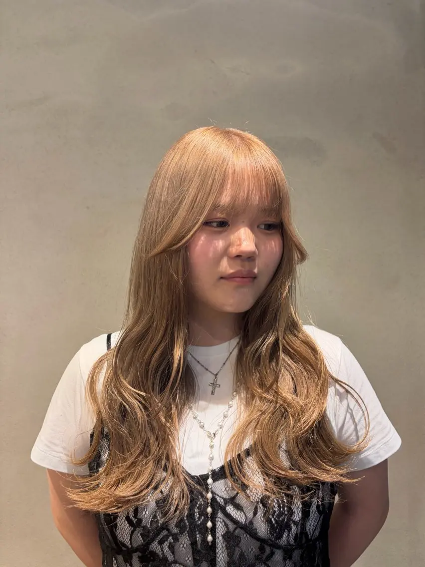 ロング カラー ヘアカラー Canna kotoriのヘアスタイル
