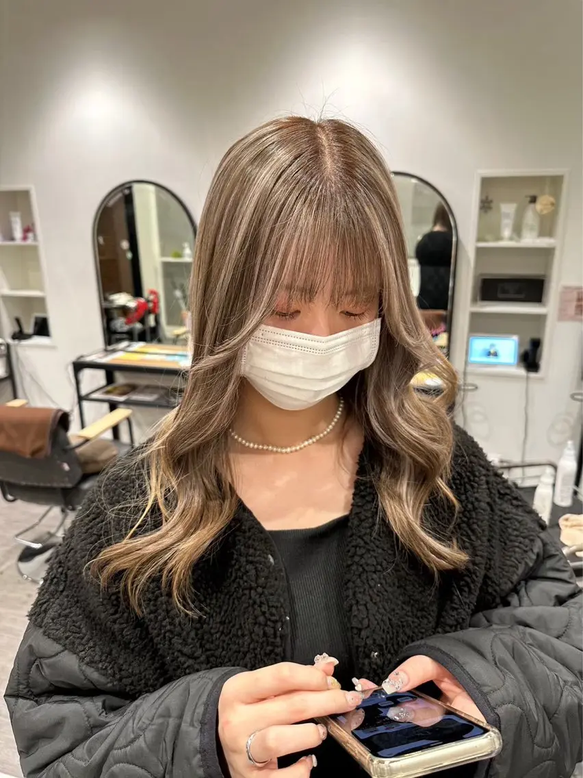 ロング ハイライト cocotte🫧 kotomiのヘアスタイル