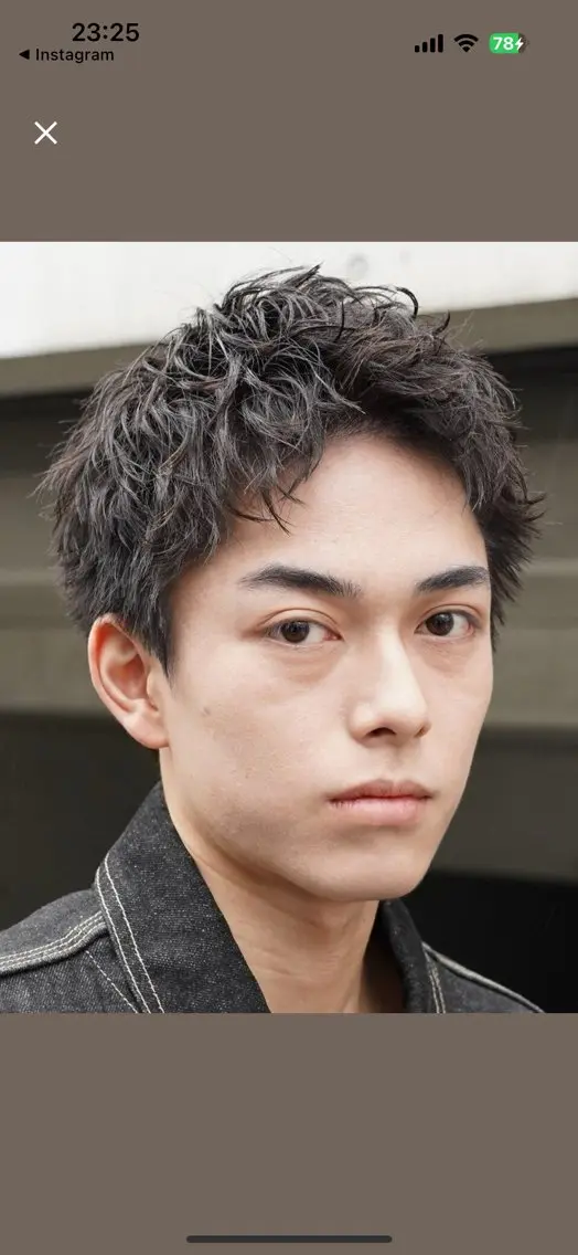 パーマ メンズ カット パーマ カット🔥パーマ特化 fifthりょう🔥のヘアスタイル