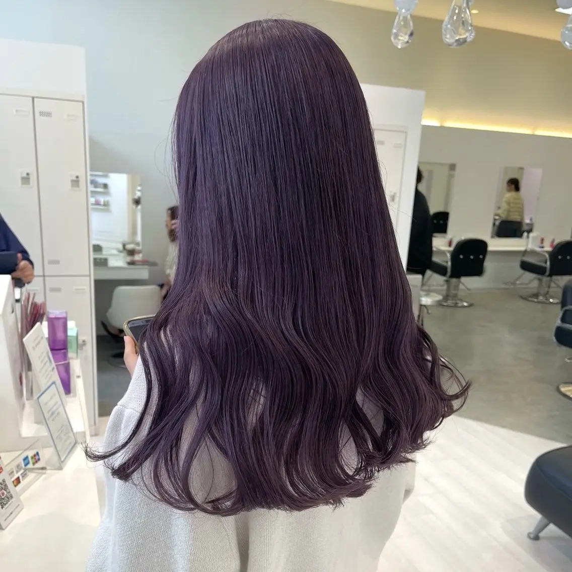 ロング カラー ヘアカラー Parve Mix 森 美遥🩶⛓️のヘアスタイル