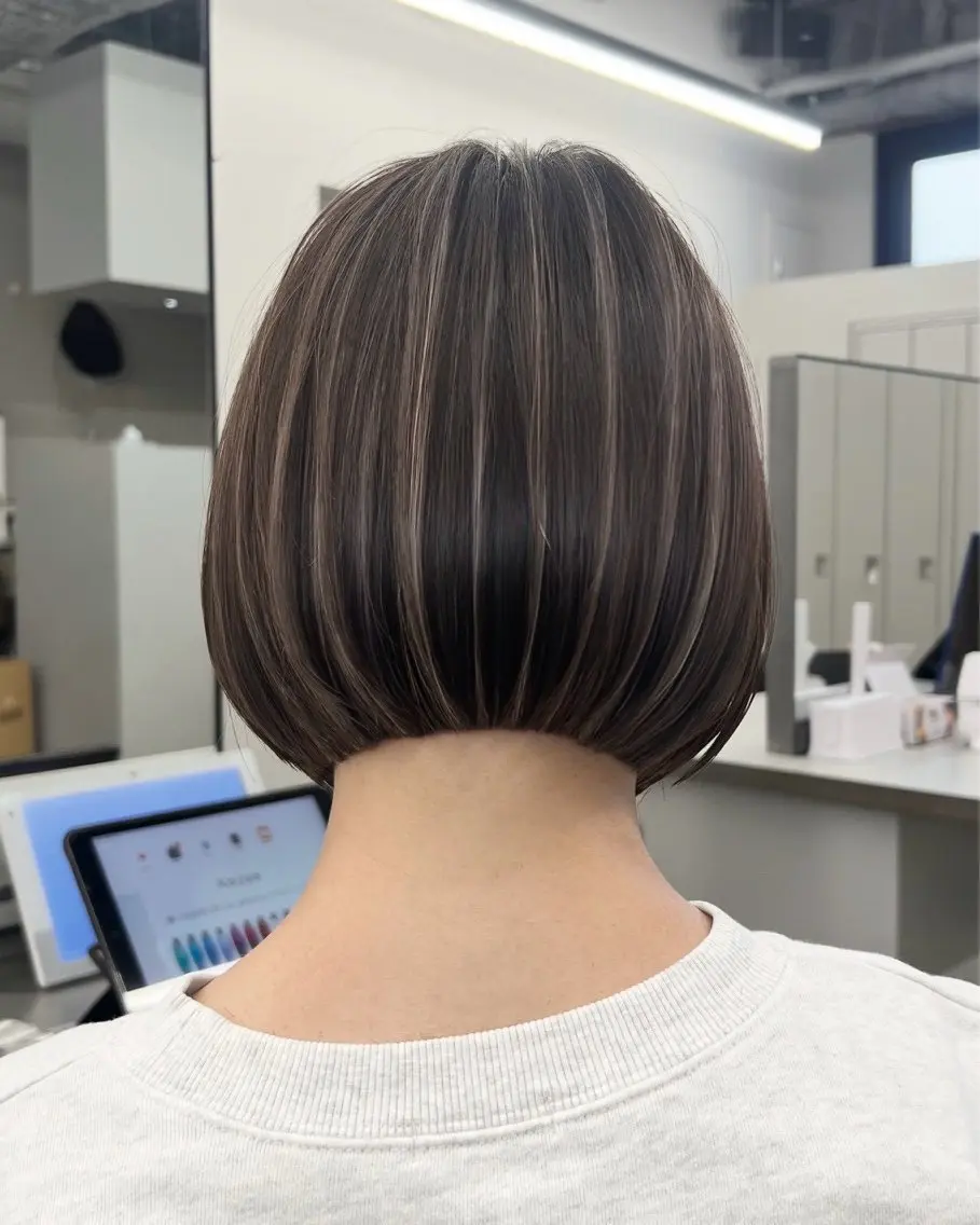 ショート ハイライト ヘアカラー TOA／ 福岡JIL BLANのヘアスタイル