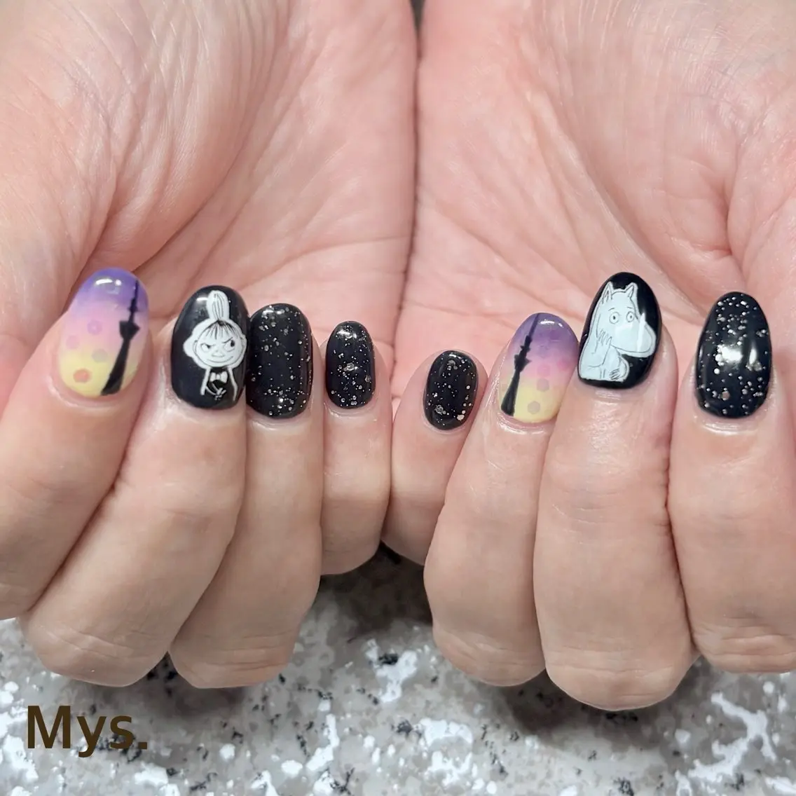 ネイル ハンドネイル Mys. 三上紗紀のネイルデザイン
