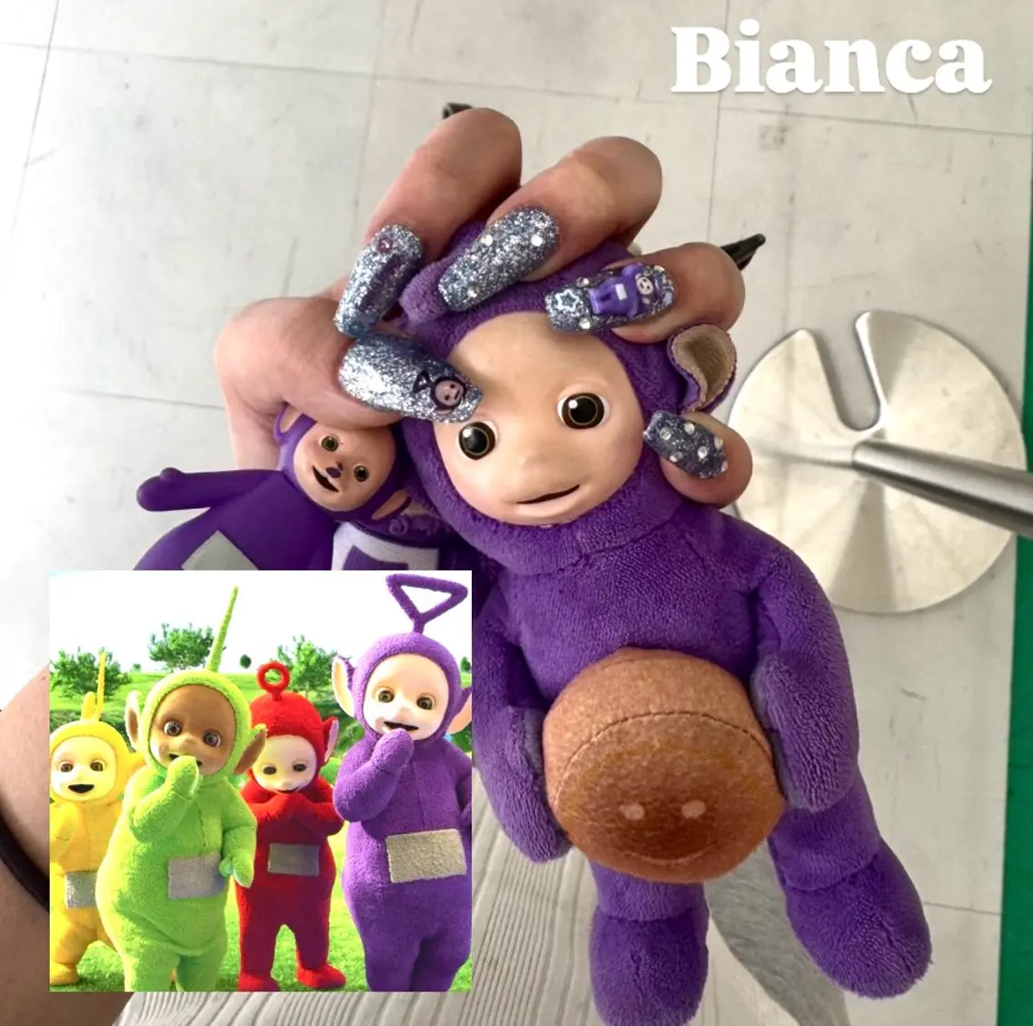 ネイル キラキラネイル Bianca✮* 阿佐ヶ谷✮*RIOのネイルデザイン