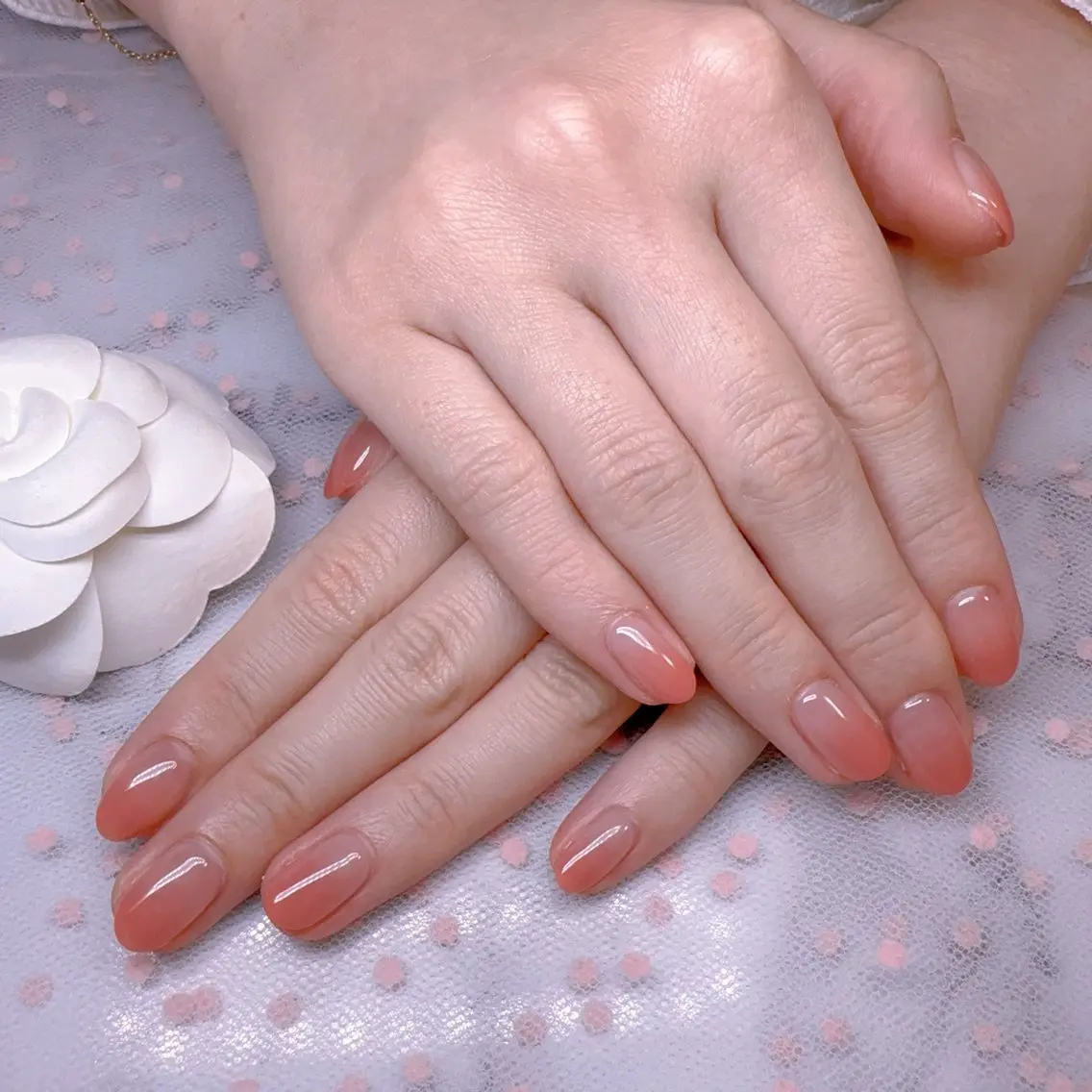 ネイル オーロラネイル フットネイル 韓国ネイル ラメ(グリッター) ラメグラデーション ハンドネイル Belle nail salon 新小岩のネイルデザイン