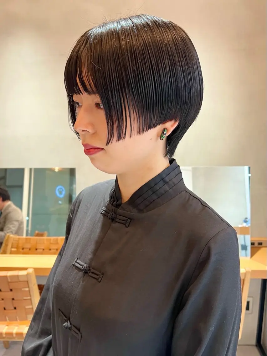 ショート 三浦 れいやのヘアスタイル