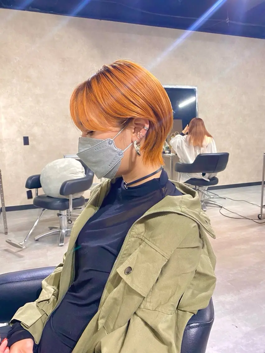 ショート ショートヘア SWAN札幌 ハタザワリュートのヘアスタイル