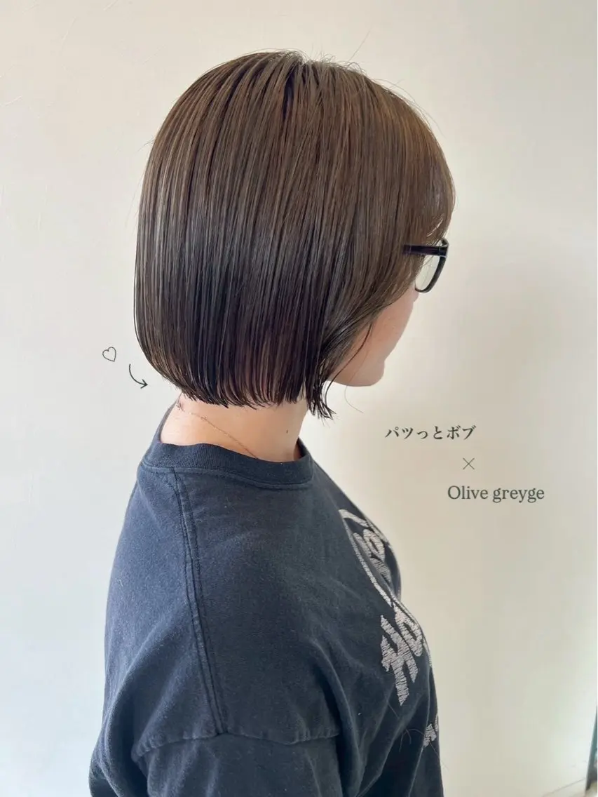 ショート ボブ 髪質改善 ショートヘア Louvre Sty list/ERIKAのヘアスタイル