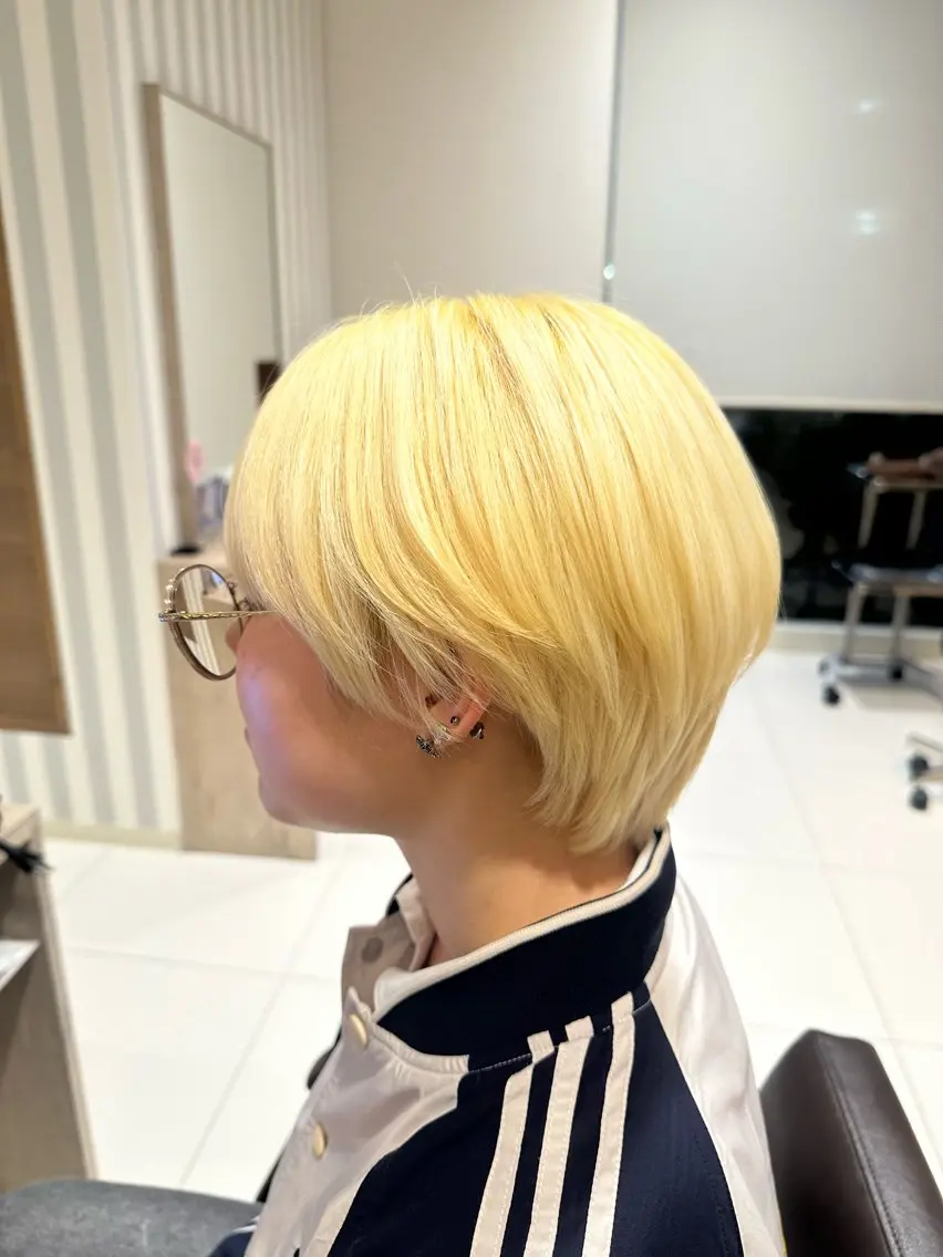 ショート ショートヘア 御舩 青衣のヘアスタイル