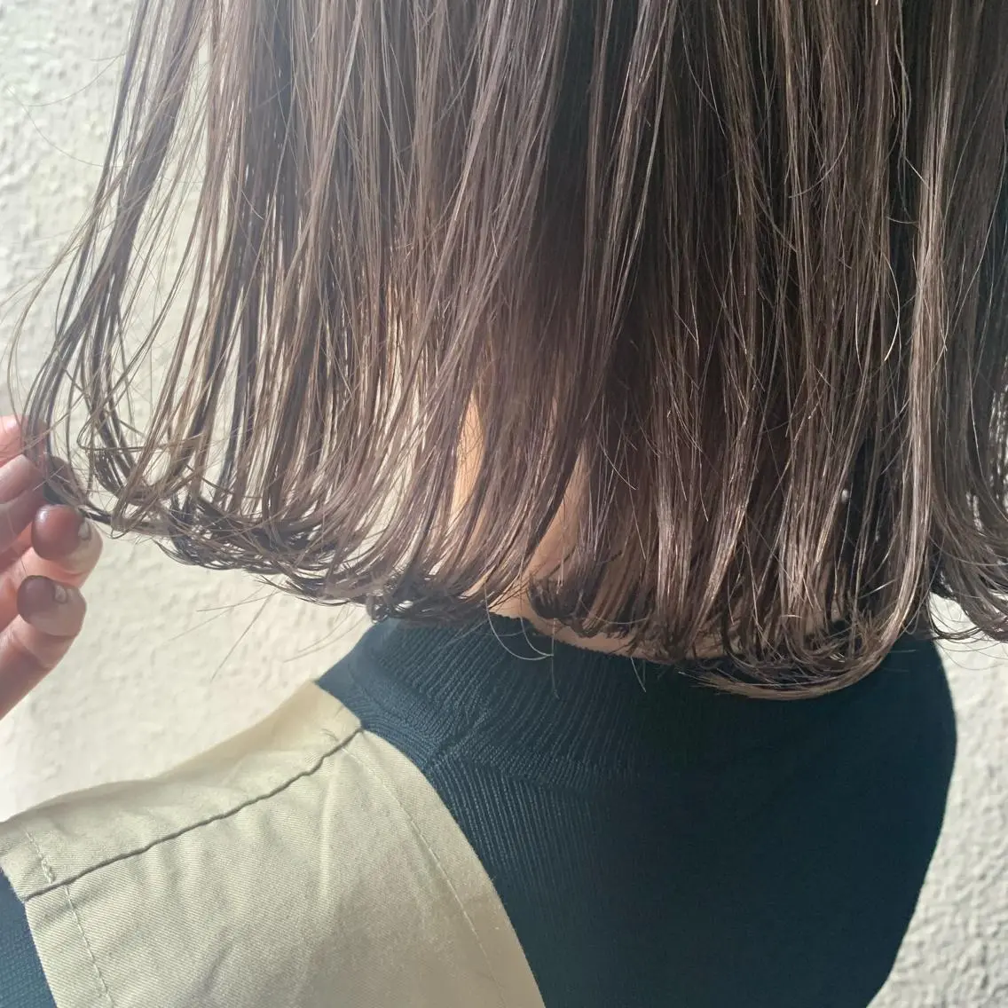ショート カラー グレージュ chouette/ 根本優希のヘアスタイル