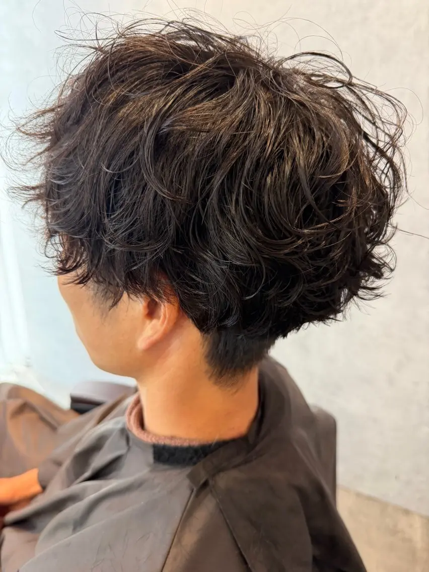 パーマ メンズ メンズパーマ La fith 健人のヘアスタイル