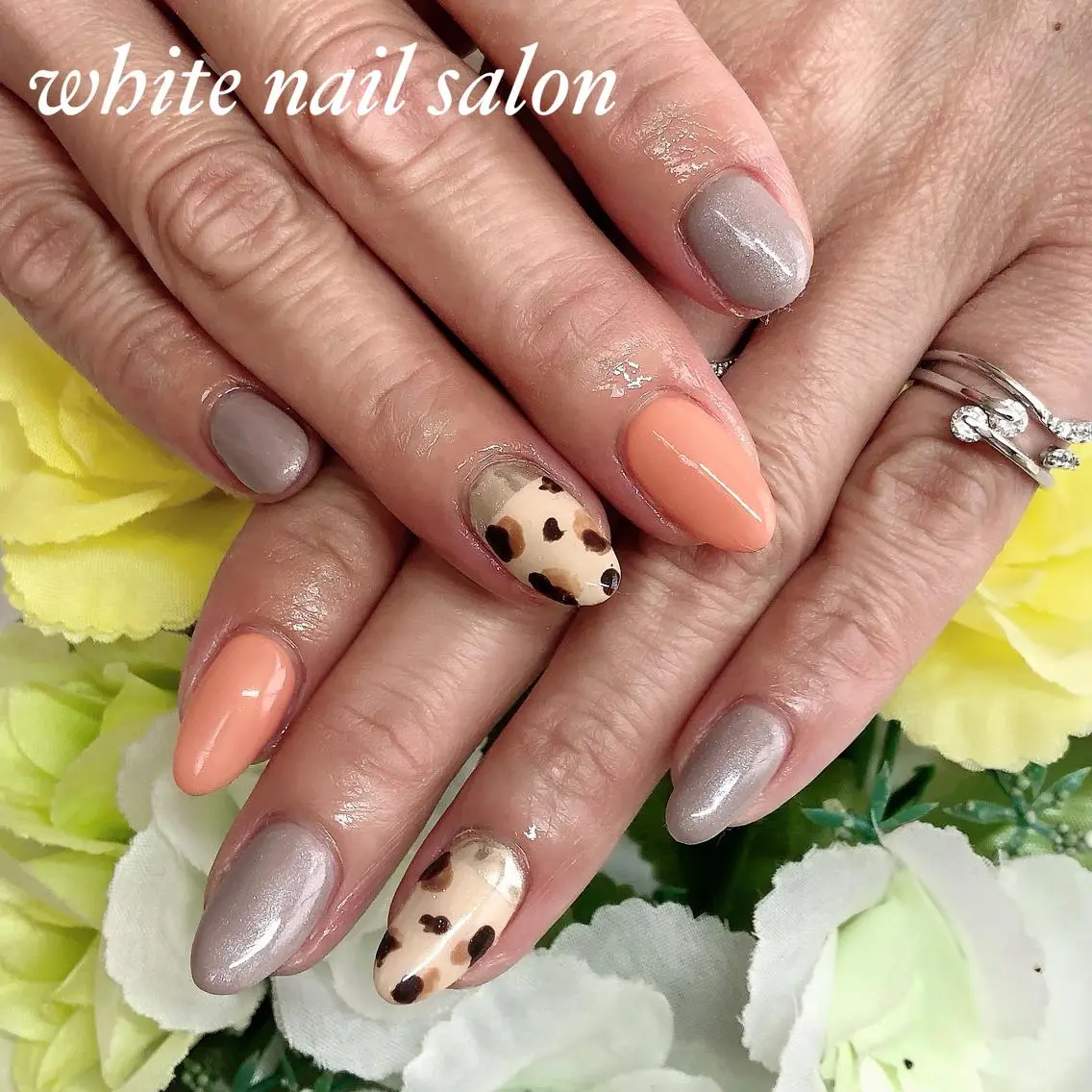 ネイル アートネイル フレンチネイル ジェルネイル ハードジェル 持ち込み ハンドネイル white nail salonのネイルデザイン