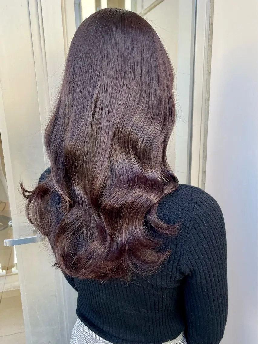 セミロング 岡田 大樹のヘアスタイル