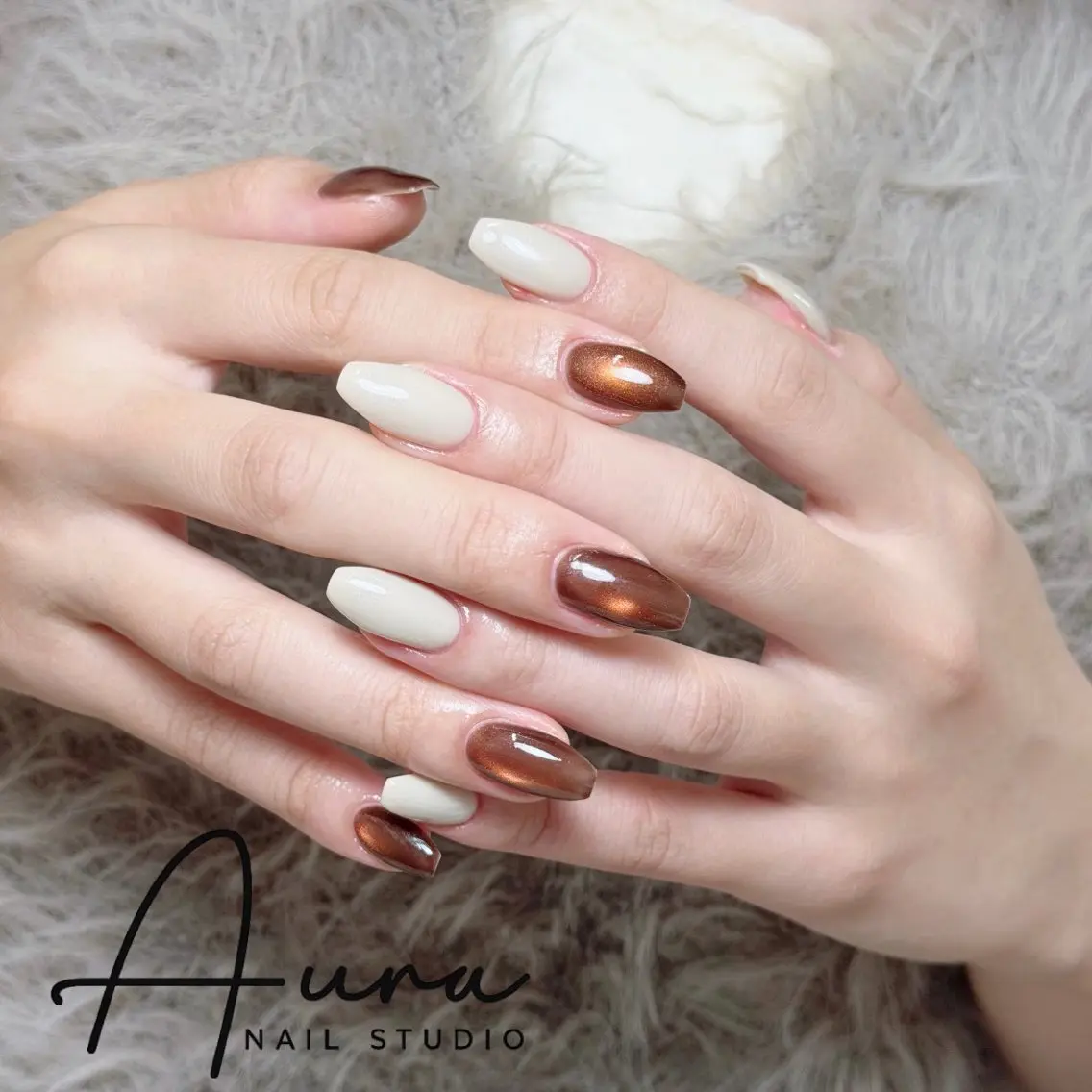 ネイル ハンドネイル Aura Nail Studioのネイルデザイン