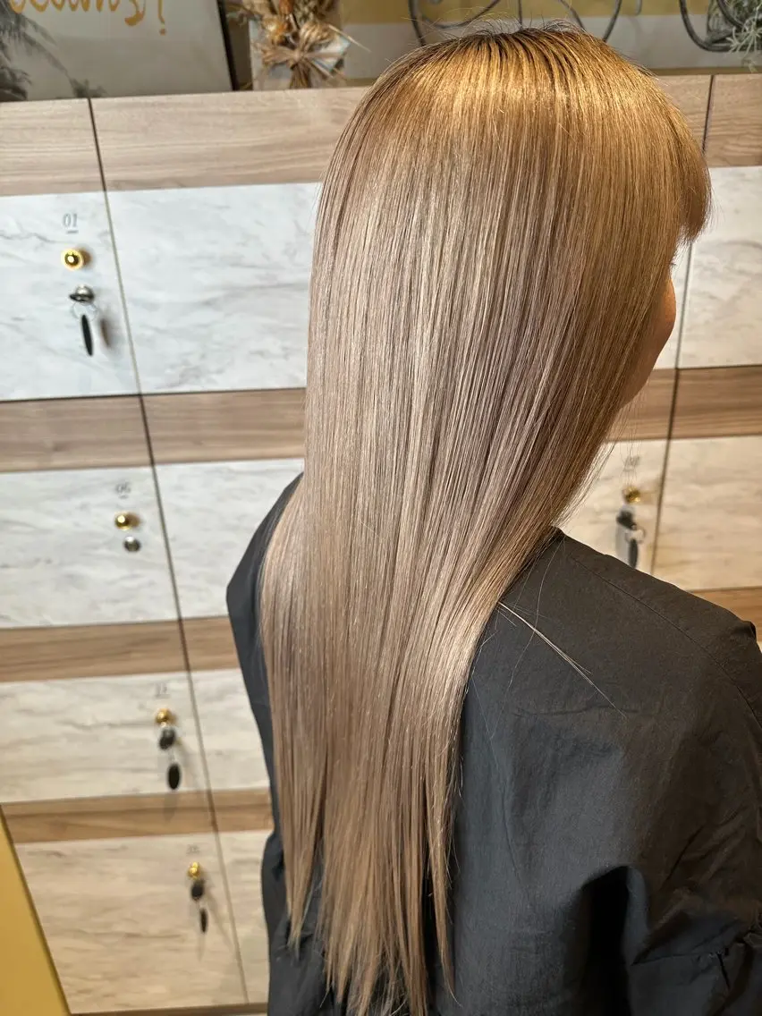 ロング カット トリートメント 吉岡 大樹のヘアスタイル