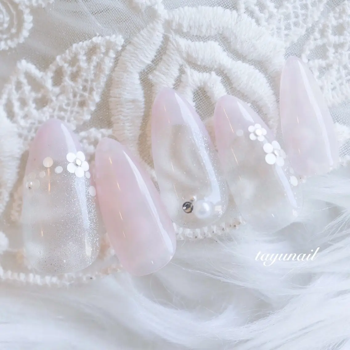 ネイル アートネイル ジェルネイル パラジェル ハンドネイル ネイルサロン 【たゆnail】のネイルデザイン