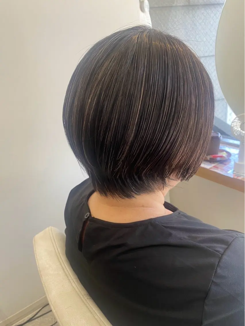 ショート ショートボブ ボブ ショートヘア 《PARAGO緑橋》 内田美結のヘアスタイル