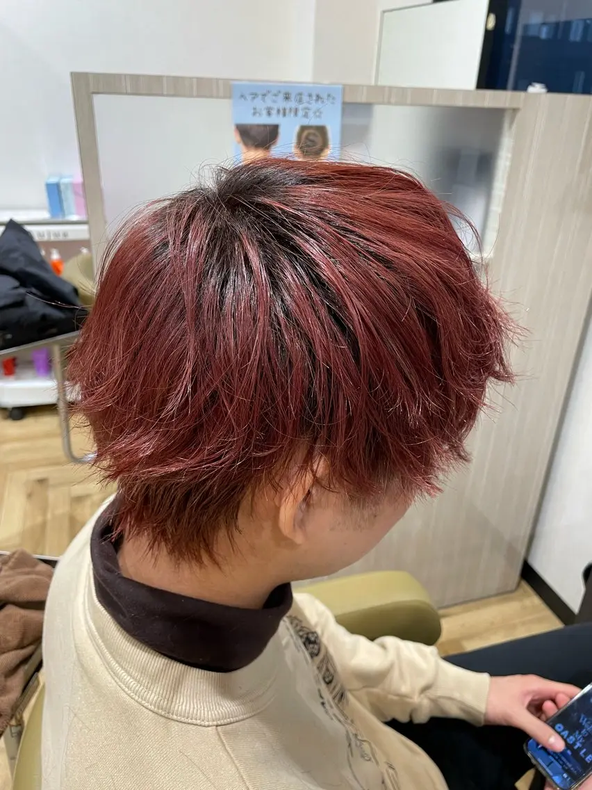 ショート カラー カット ヘアカラー 小島 陽成のヘアスタイル