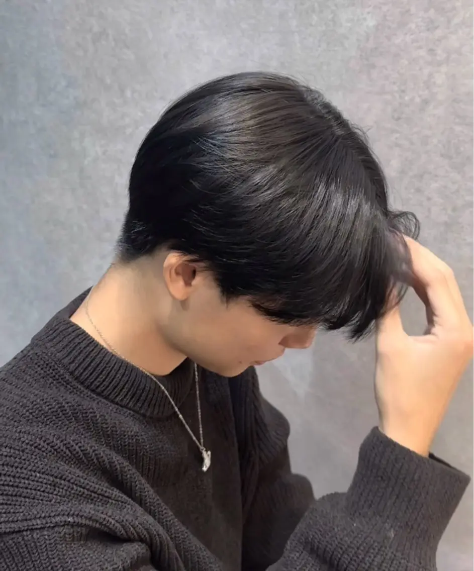 ショート カラー メンズ ヘアカラー 松岡蘭珠 /モデル募集中のヘアスタイル