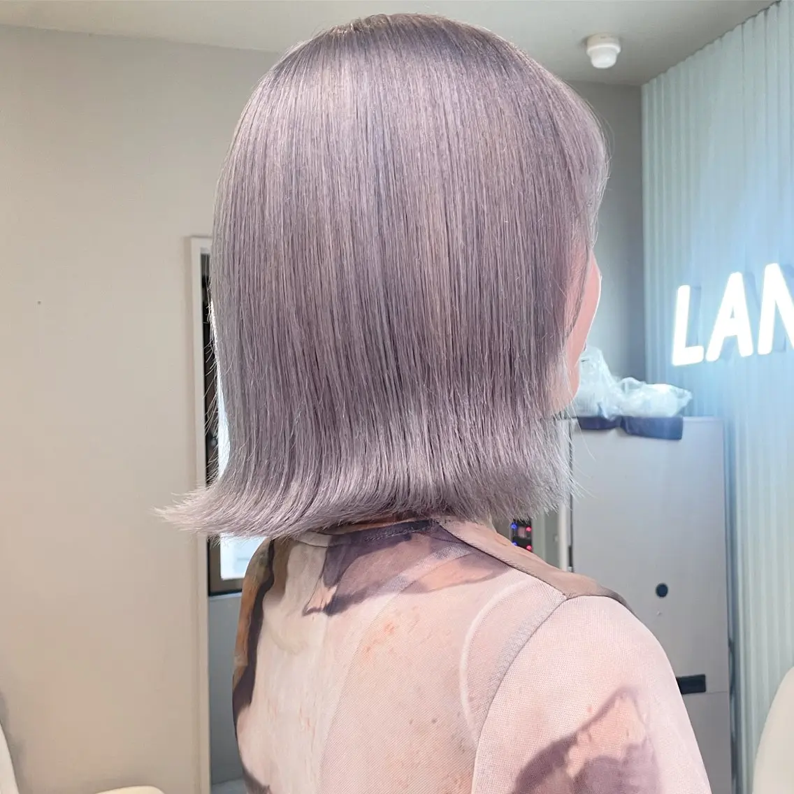 ミディアム カラー 【美髪矯正/絹髪】 🎀hinano🎀のヘアスタイル