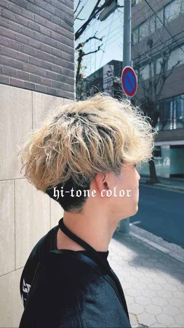 men's cut + colorの写真