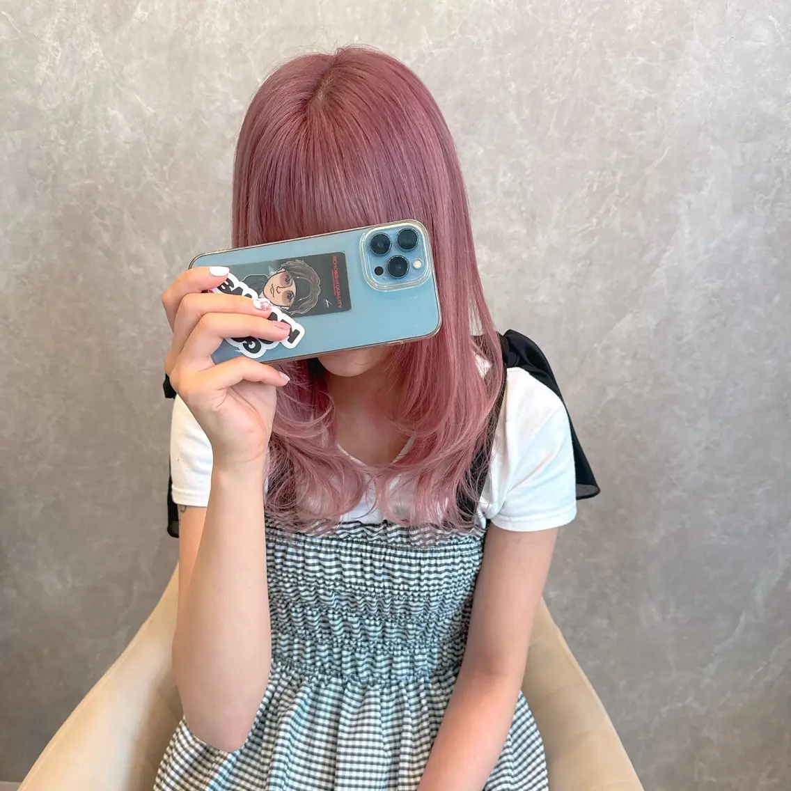 ロング カラー バレイヤージュ ベージュカラー ブリーチ ケアブリーチ ダブルカラー ヘアカラー トリートメント ブリーチの神 KYONのその他イメージ