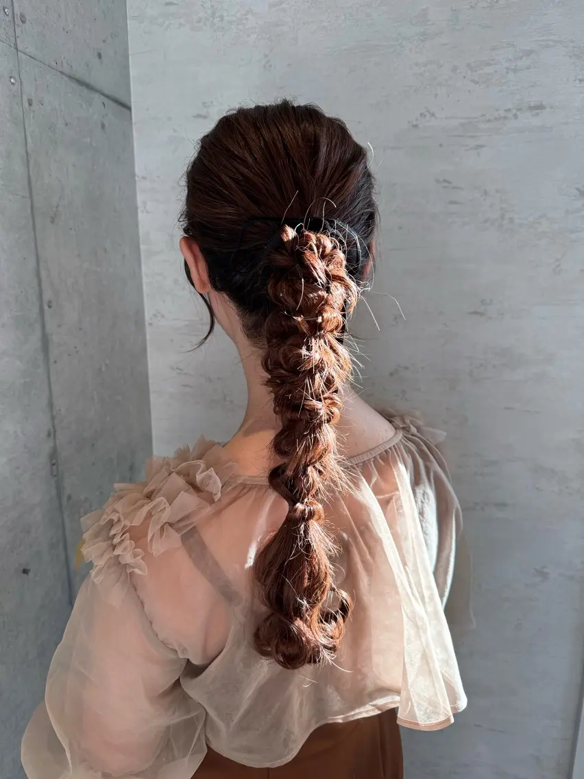 ヘアアレンジ 🎀ヘアセット/艶髪 /はやしほのか🎀のヘアスタイル