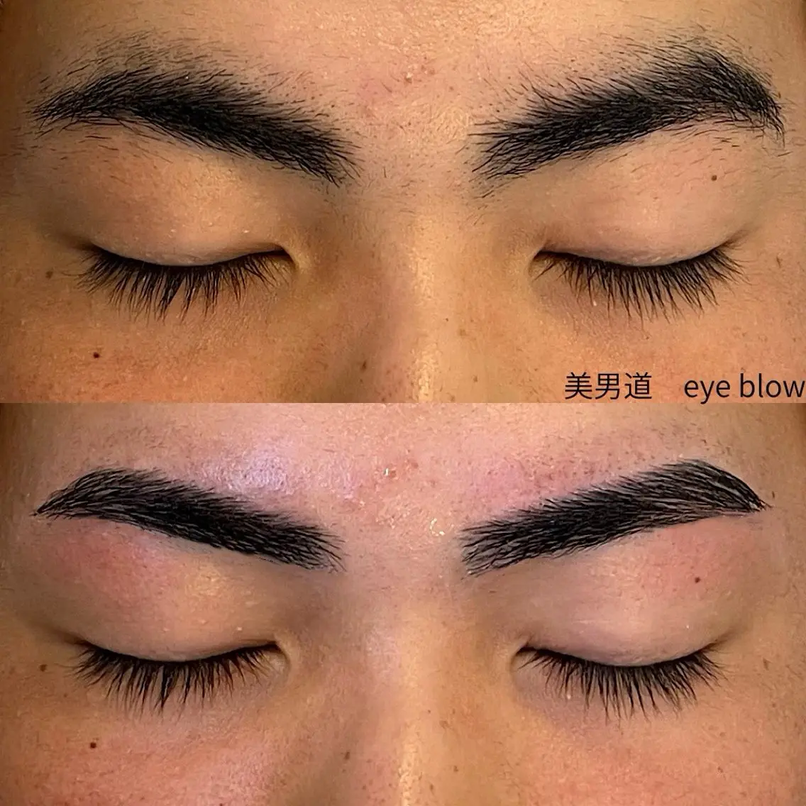 メンズ アイブロウ ワックス脱毛 眉カット BINANDO 桑原の眉毛・アイブロウイメージ