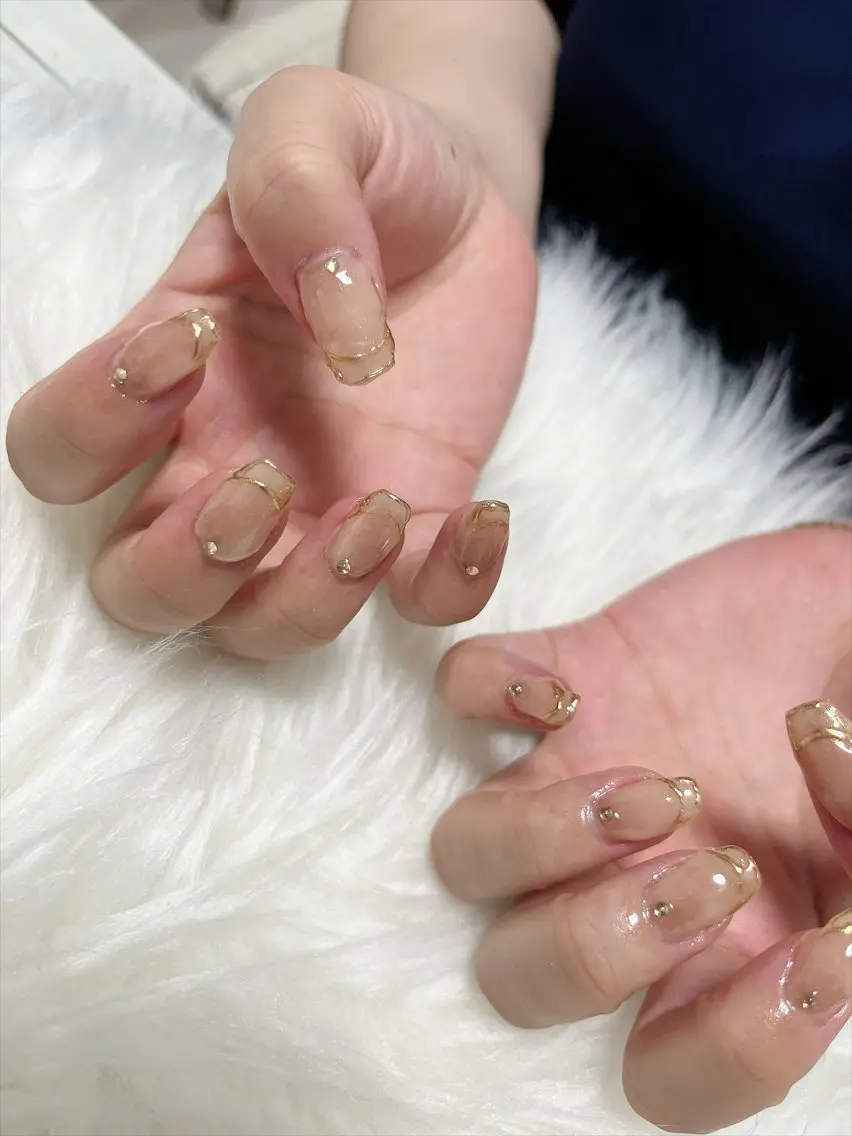 ネイル 持ち込み シンプルネイル Re: Nailのネイルデザイン
