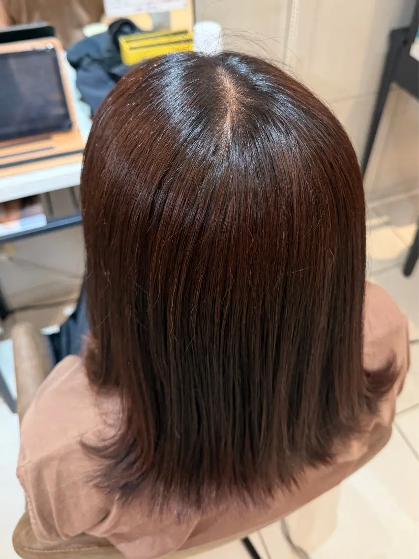 ミディアム ヘアカラー ami🫧🌷 仙川のヘアスタイル
