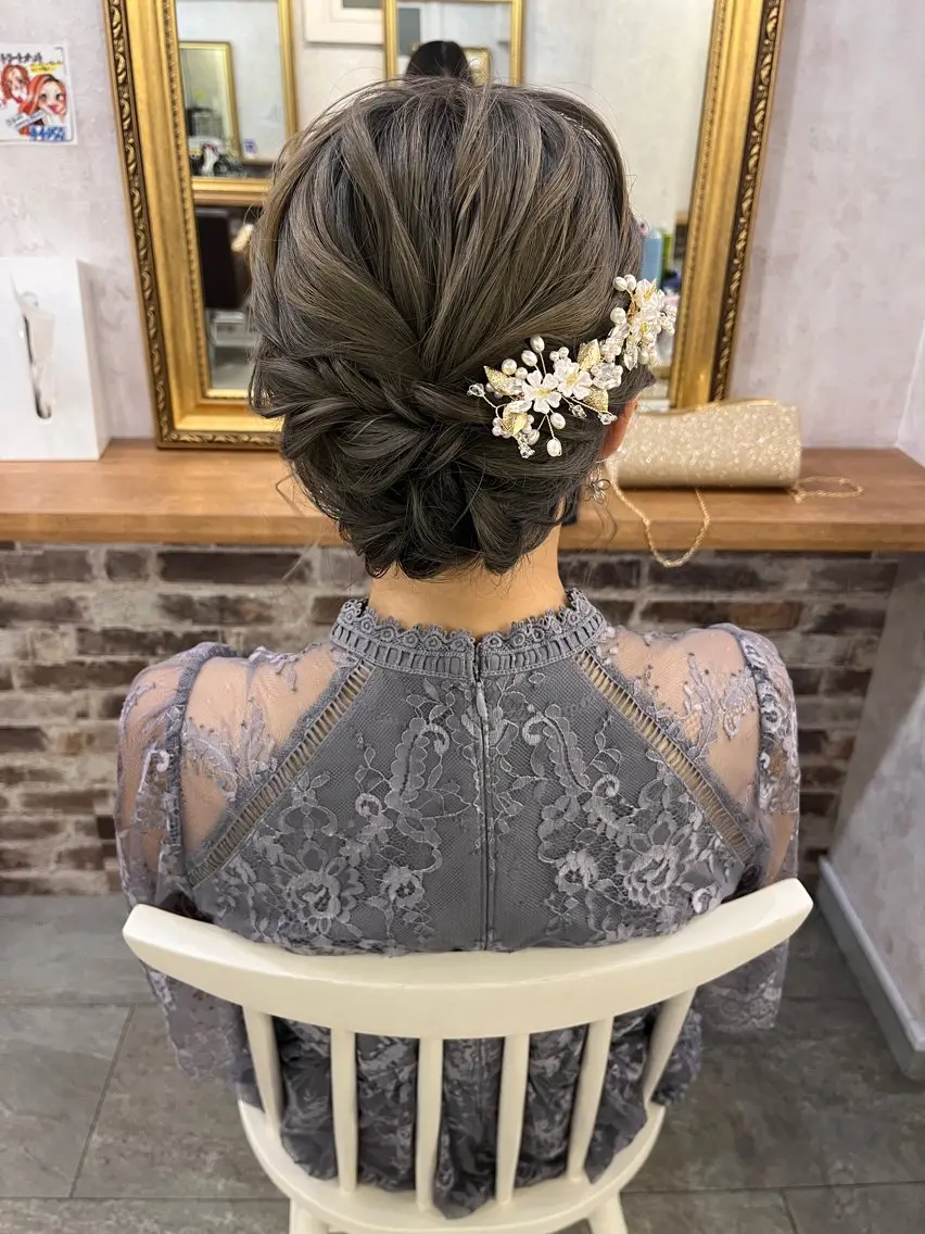 ヘアアレンジ 鈴木 芽香のマツエク・マツパデザイン