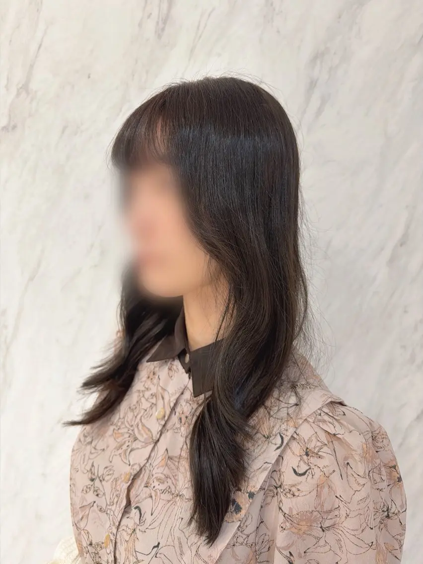 カラー 透明感カラー ヘアカラー 竹之内 夢羅のヘアスタイル