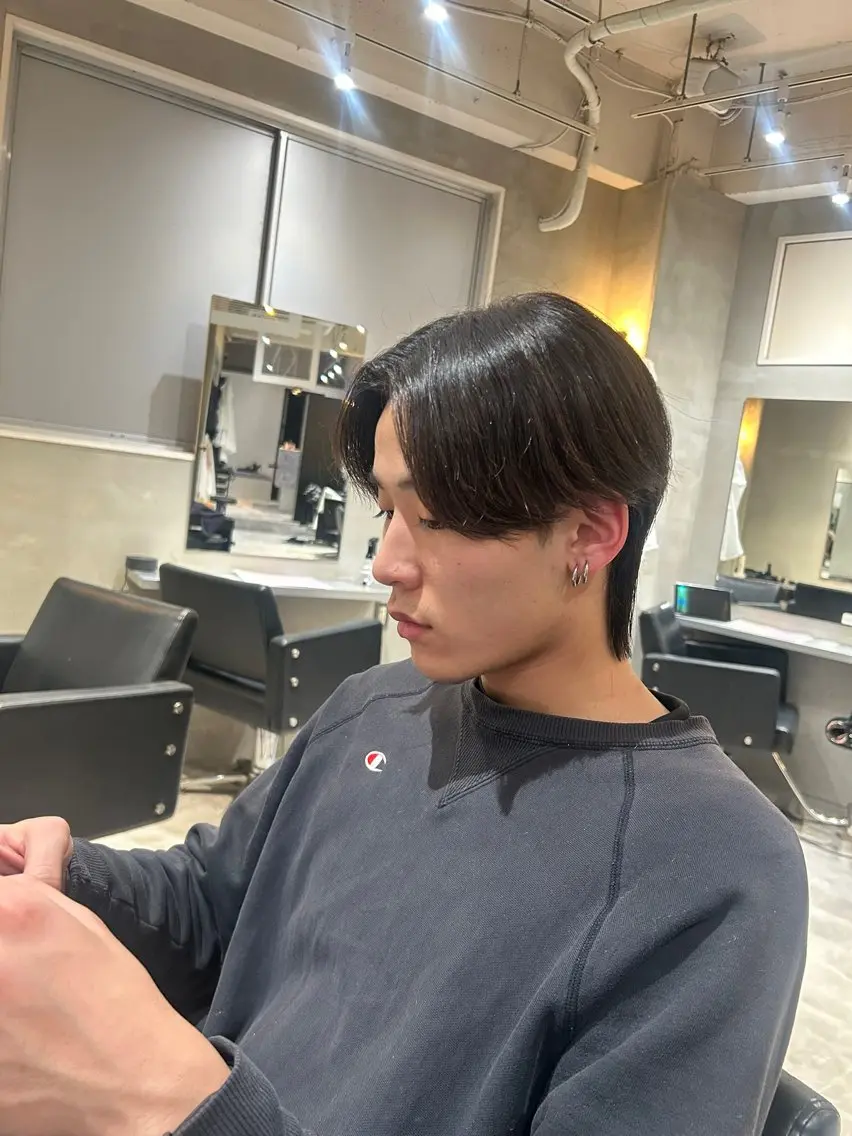 【メンズカットモデル】すぐ予約不可!カット+シャンプー1日1名様限定になりますの写真