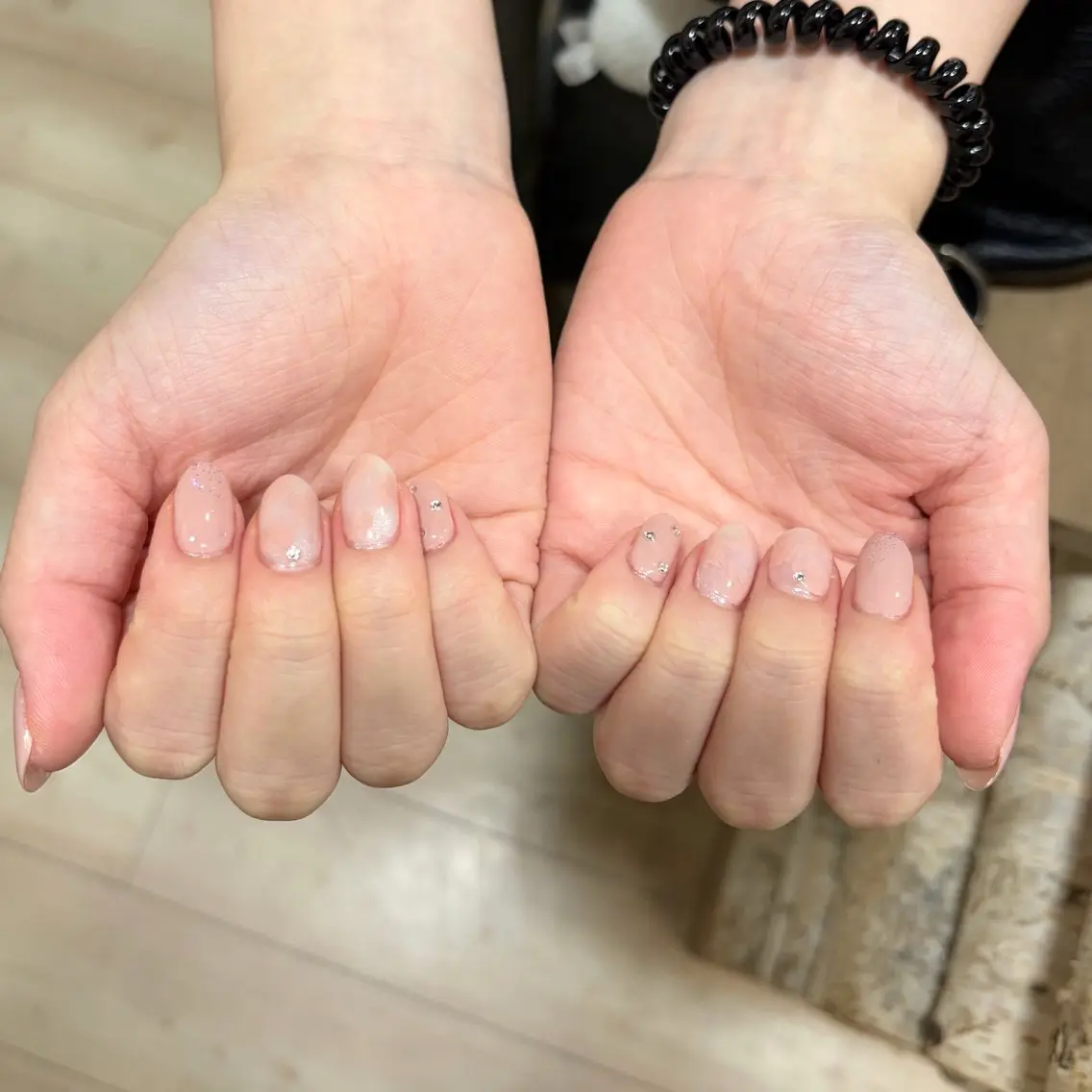 ネイル ハンドネイル 渡井舞雪 錦糸町モデル募集中のネイルデザイン