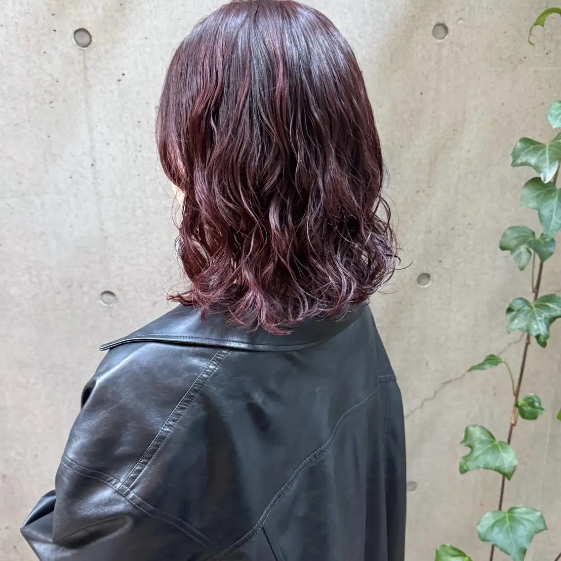 ショート パーマ 伸ばしかけ カット パーマ 大橋 芽衣のヘアスタイル