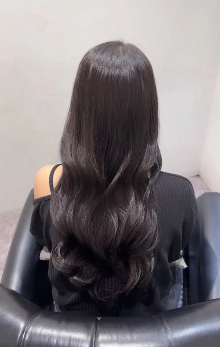 ロング カラー TheEct Q'n ໒꒱· ﾟななこのヘアスタイル
