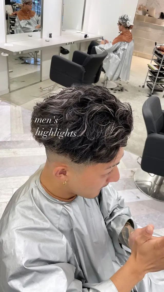 カラー メンズ ヘアカラー 🌟難波/EIGHT 副店長RIKOのヘアスタイル