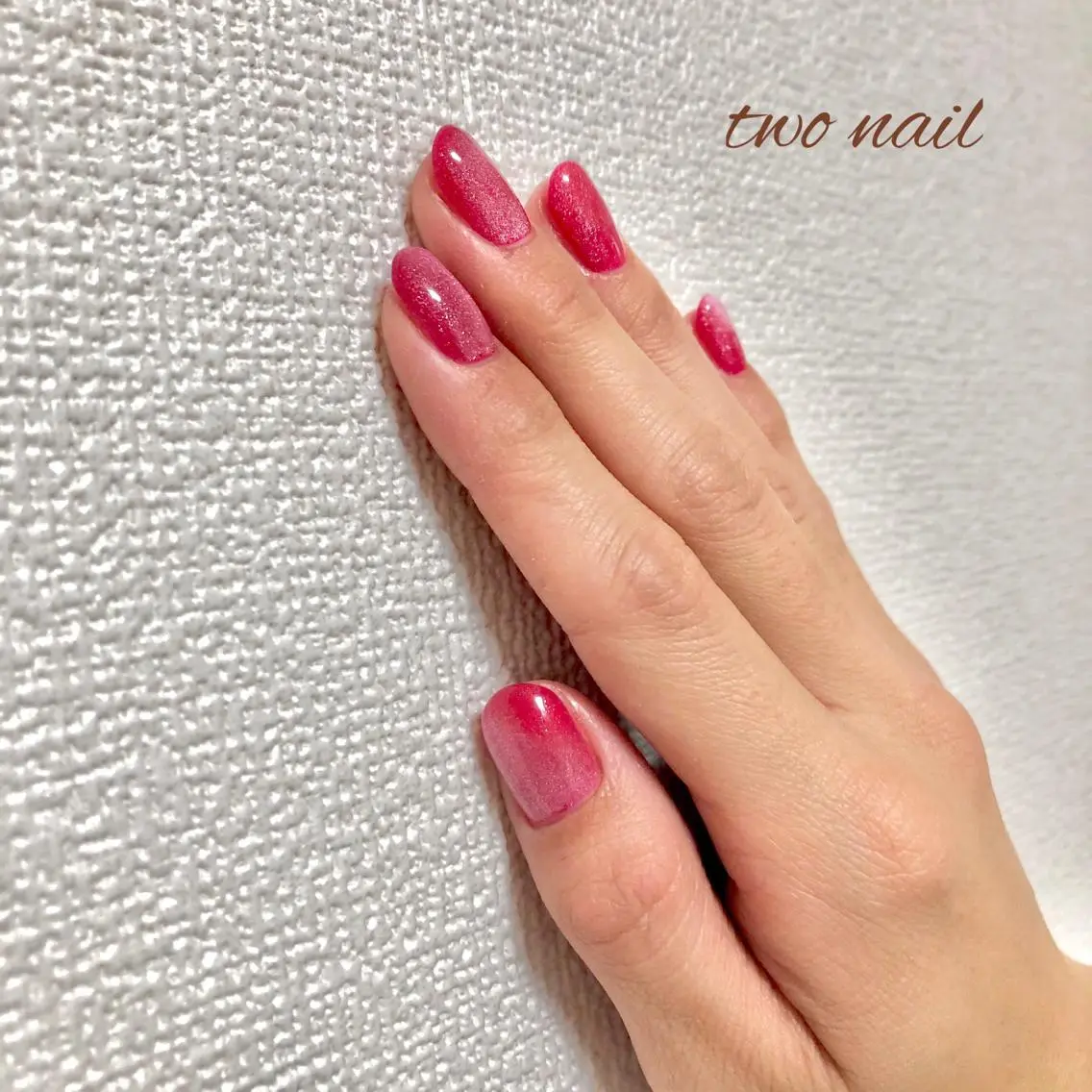 ネイル アートネイル フットネイル ハート マグネットネイル ニュアンスネイル ハンドネイル two nailのネイルデザイン