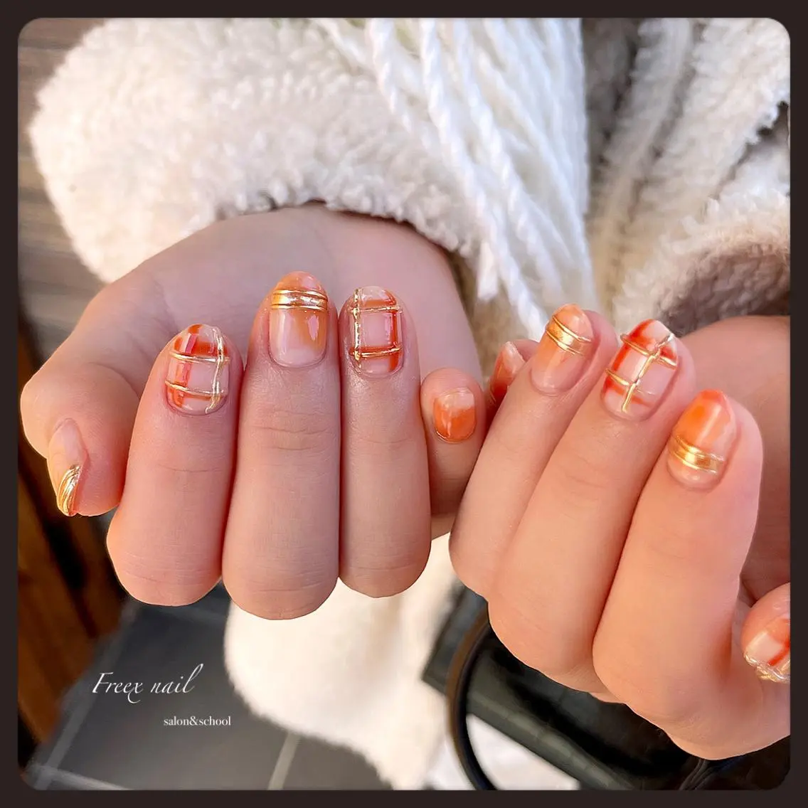 ネイル 持ち込み ハンドネイル ハンドケア freex nail /ニュアンス/個性派のネイルデザイン