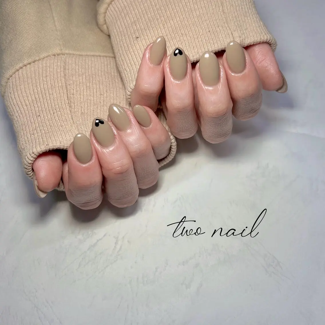 ネイル アートネイル フットネイル ハート ニュアンスネイル オフィスネイル two nailのネイルデザイン