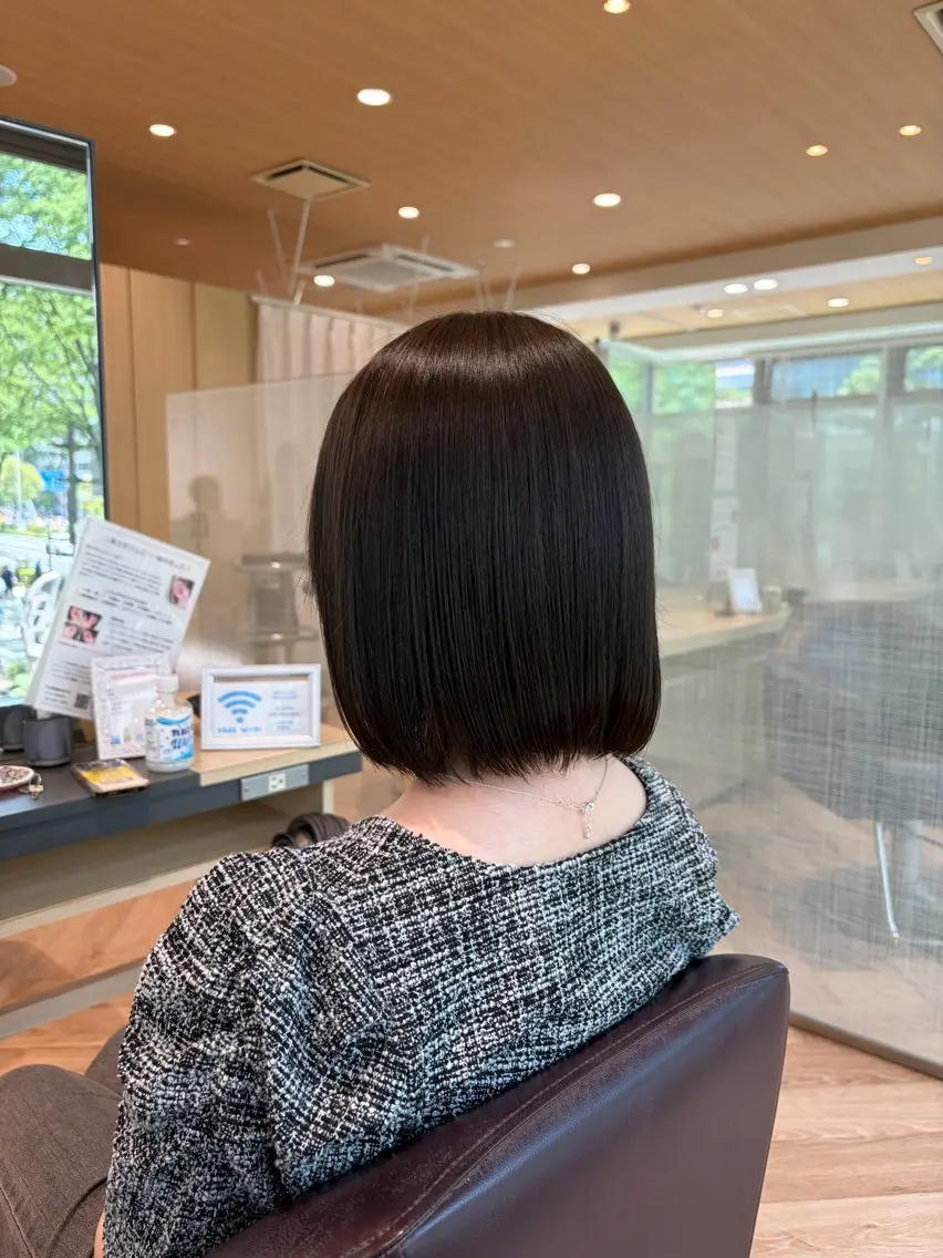 カラー 透明感カラー 菊地 楓のヘアスタイル