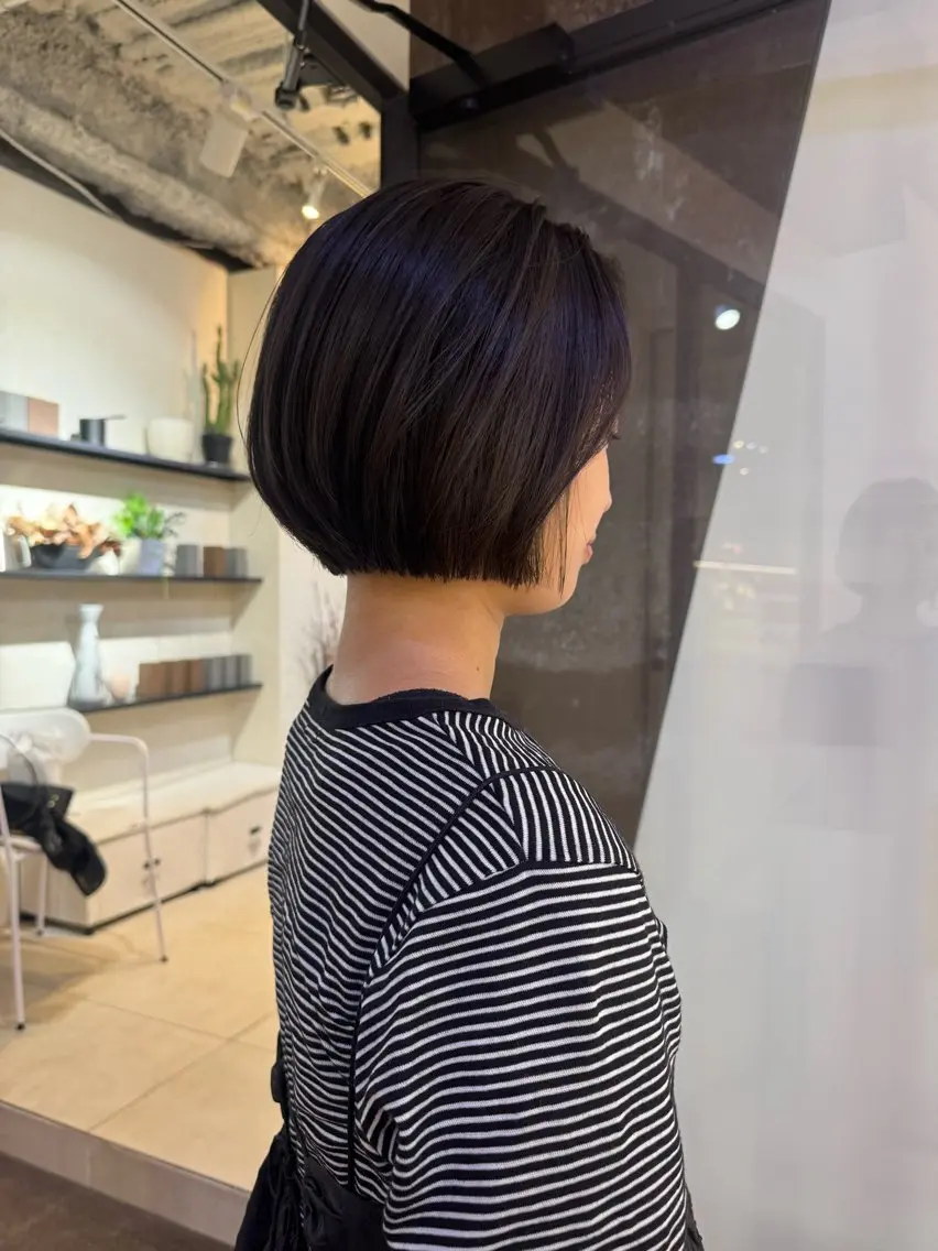 ショート ショートボブ ボブ ショートヘア 詩音 /札幌美容師のヘアスタイル