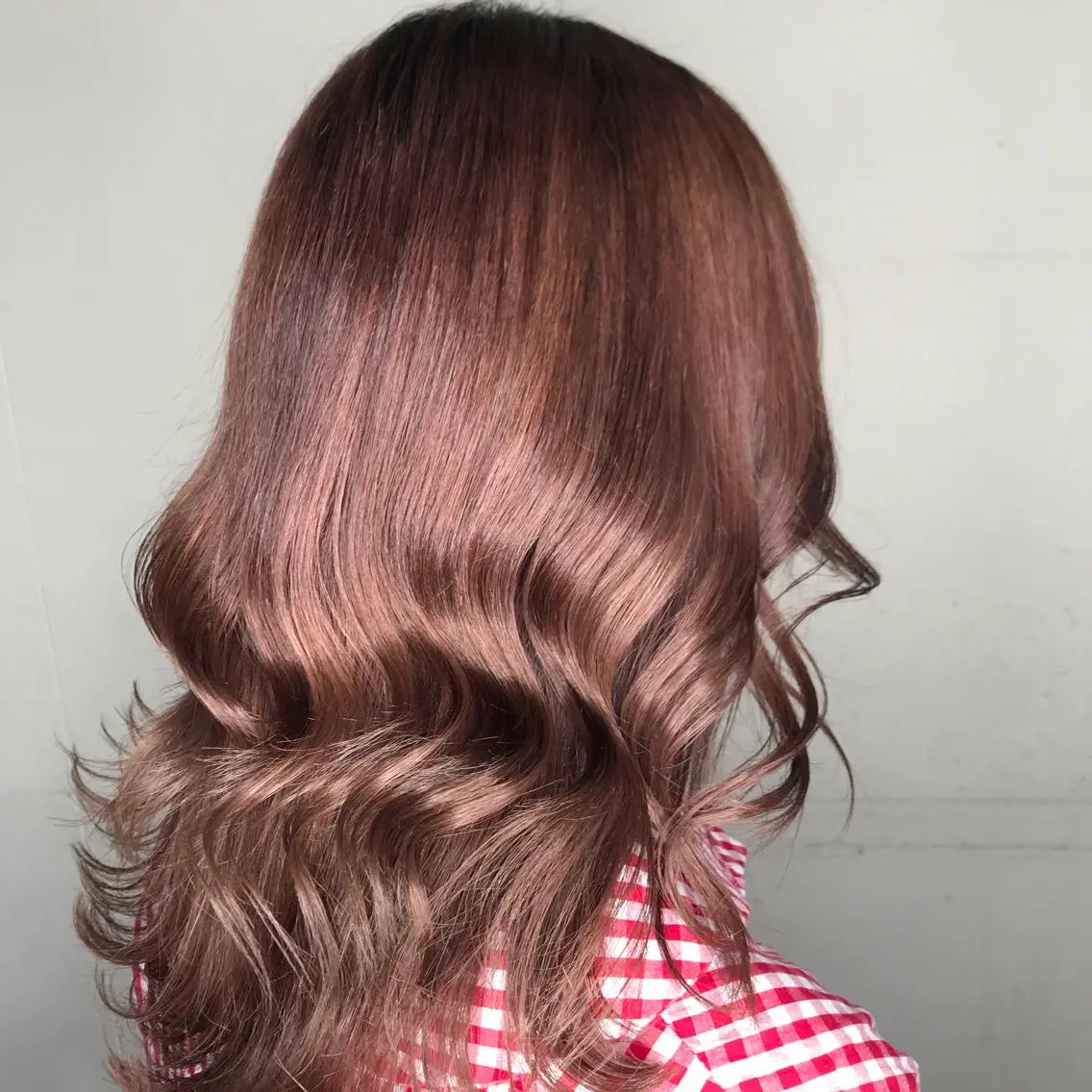 ミディアム カラー ヘアアレンジ 烏丸韓国ヘア🇰🇷 ayaka🎀のヘアスタイル