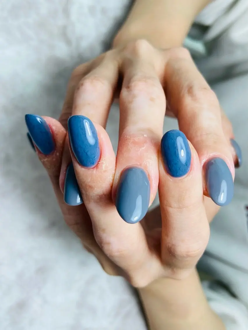 ネイル ワンカラーネイル A-nail 閉店のネイルデザイン