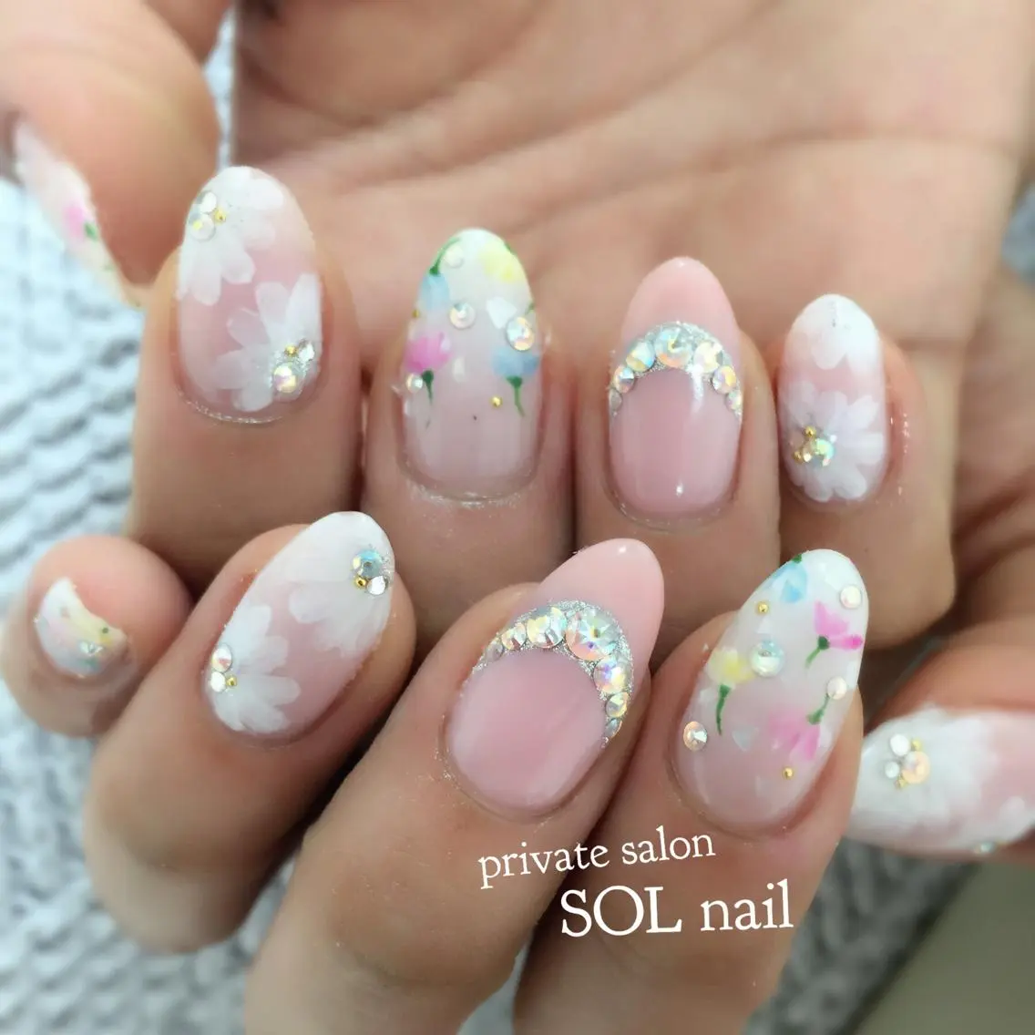 ネイル ハンドネイル SOL NAILのネイルデザイン